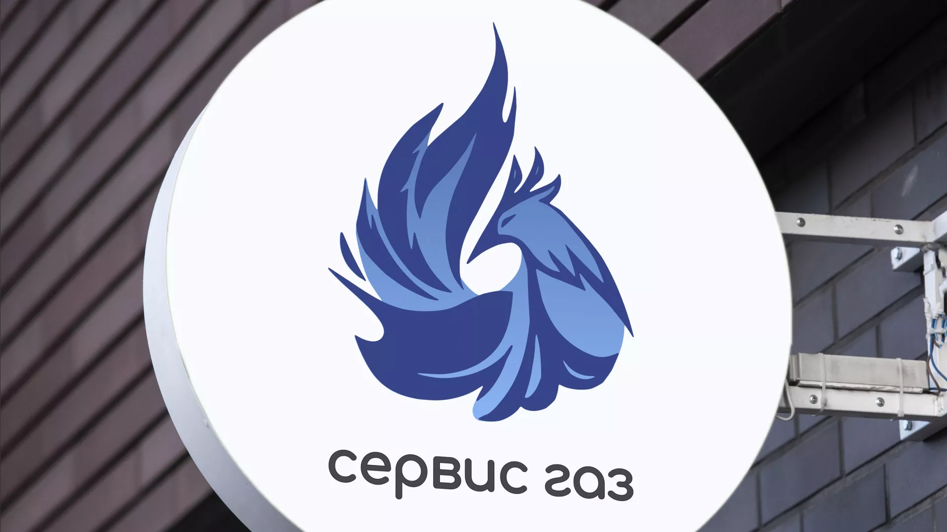 Создание логотипа «Сервис газ» в Менделеевске